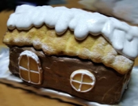 Cake "Christmas house"