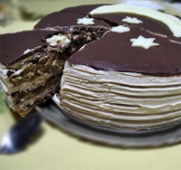 Cake "Ukrainian Night"