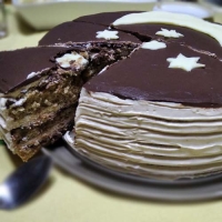 Cake "Ukrainian Night"